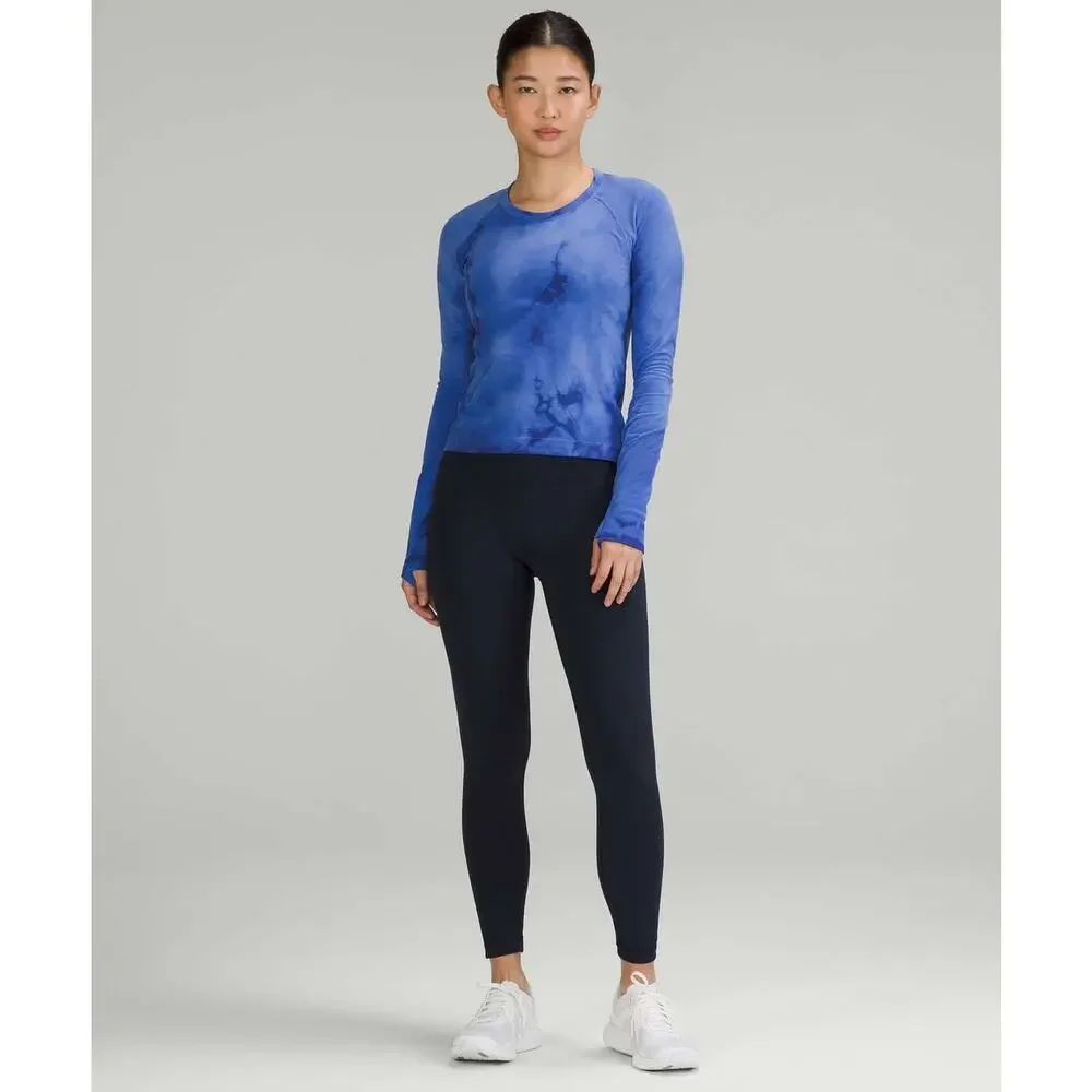 Lululemon Swiftly Tech LS 2.0 Race Length Psychic Marble Dye Est. Size 6